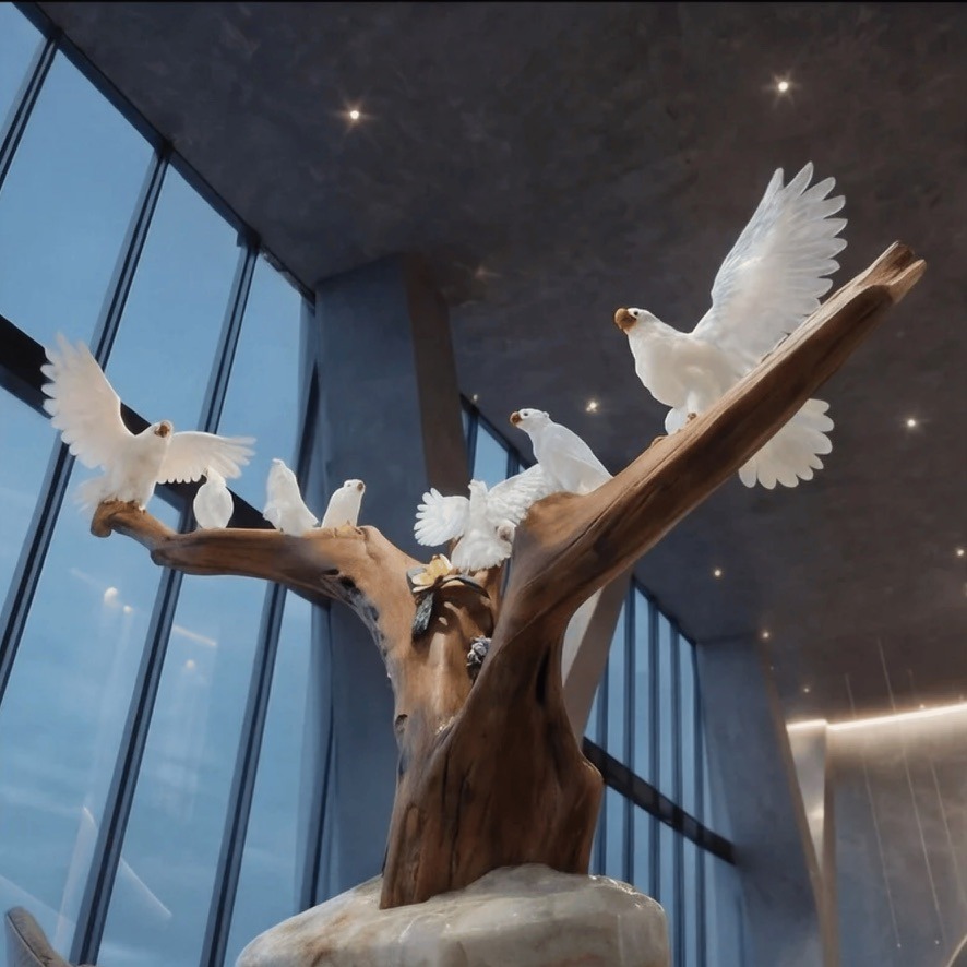 Crystal sculpture — The Canopy
