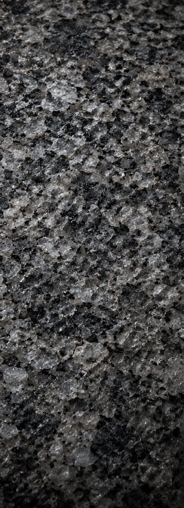 Close detail of thermal-finished granite